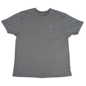 Gymreapers Skull Logo T-Shirt Mens 2X Gray‎ Short Sleeve Cotton Blend
